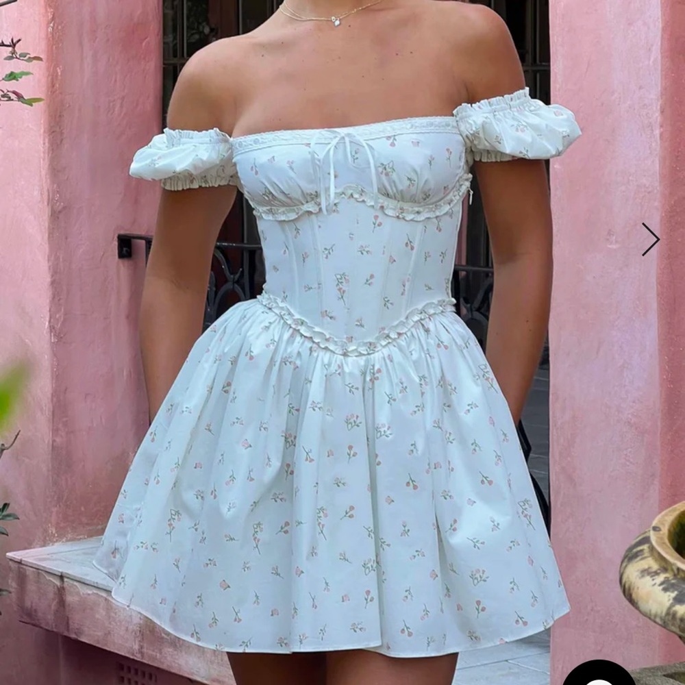 Penelope Floral Dress- Babyboo Fashion